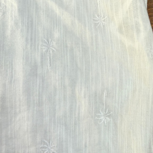 Old Navy Women's Palm Tree Embroidered Button Down Shirt Top XL - Picture 4 of 7